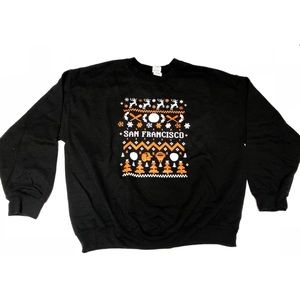San Francisco Giants Christmas sweater size XL